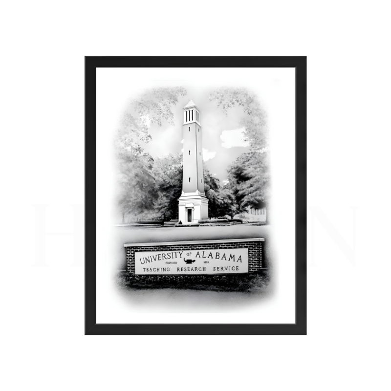 Alabama Campus 11x14 Prints