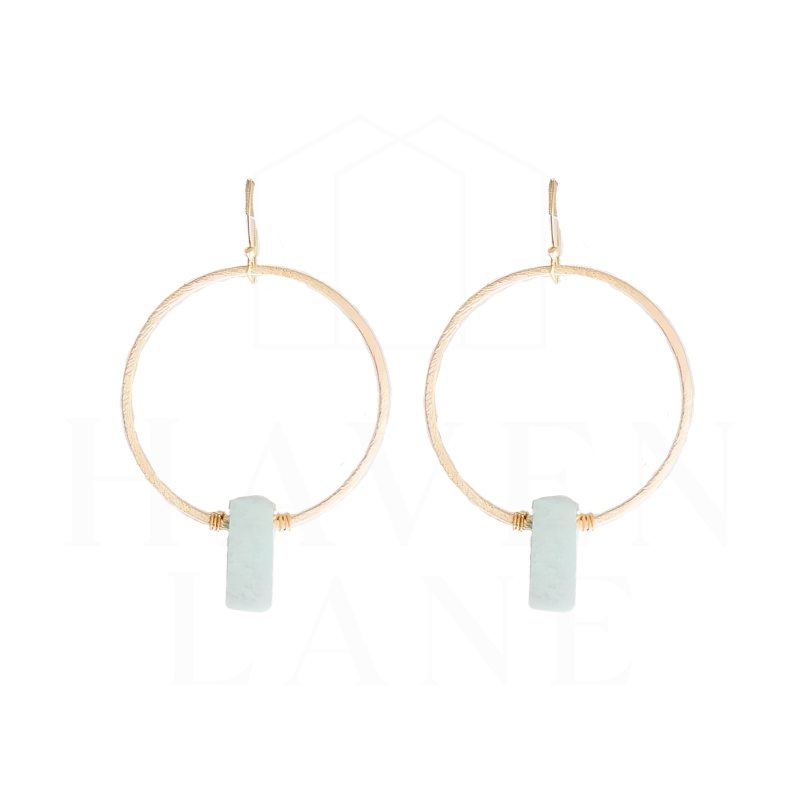 Alexandria Amazonite Earrings