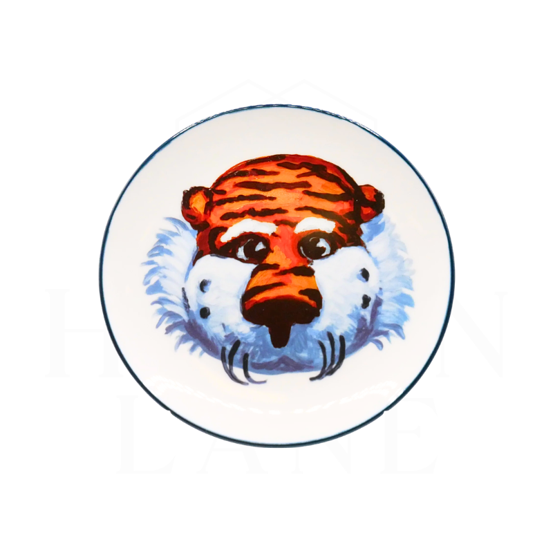 Auburn Mascot Ceramic Trinket Tray