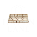 Hand Inlaid Bamboo & Capiz Shell Tray, Small