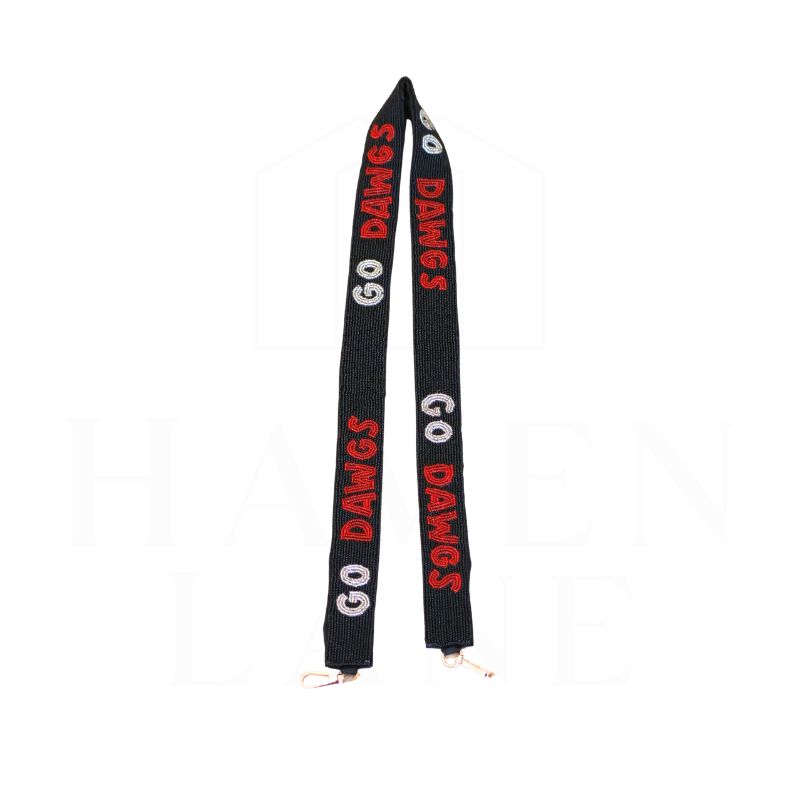 Beaded Guitar Strap