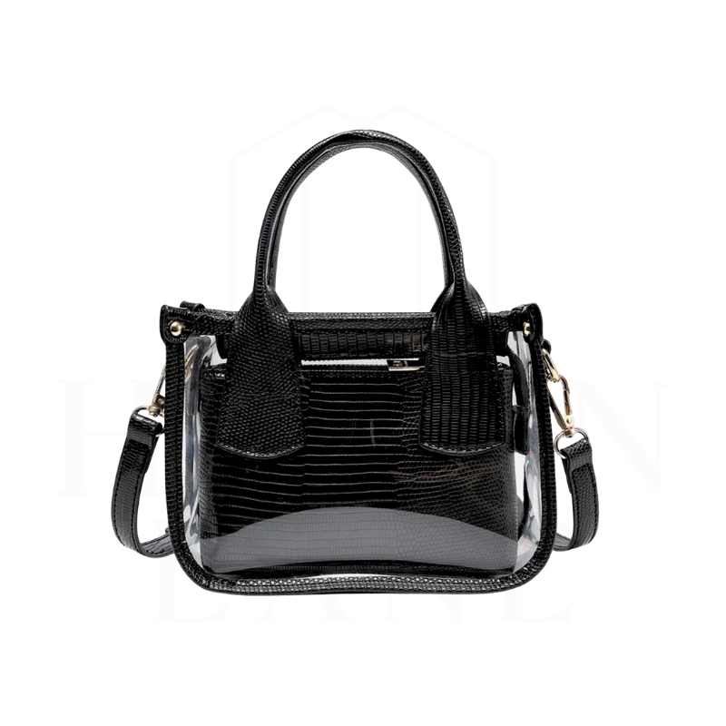 Clear Satchel w/Inner Bag