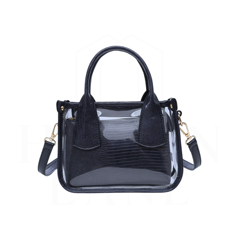 Clear Satchel w/Inner Bag
