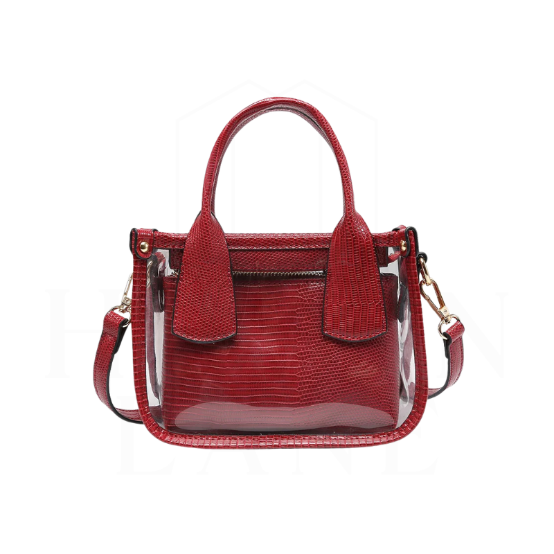 Clear Satchel w/Inner Bag