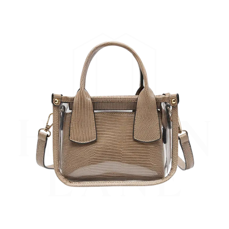 Clear Satchel w/Inner Bag