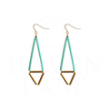 Halston Triangle Hoop