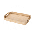 Natural Grass Rectangle Tray, Large