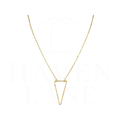 Lake Triangle Necklace