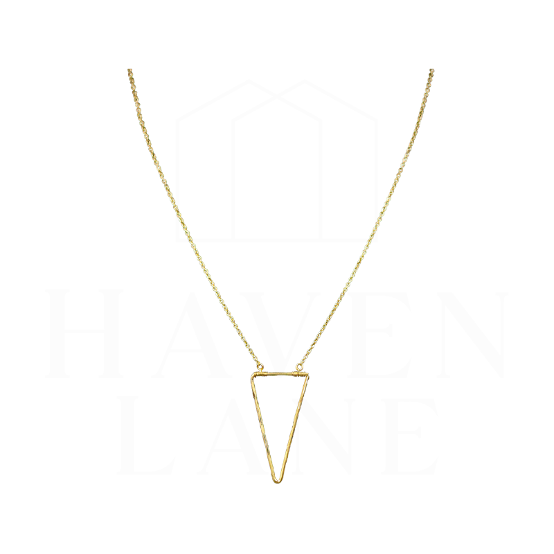 Lake Triangle Necklace