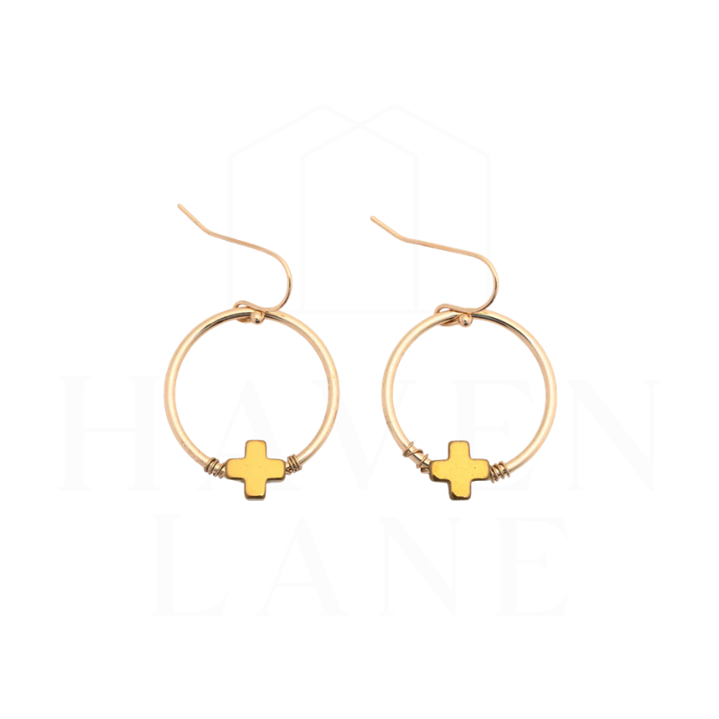 Lucy Cross Earring