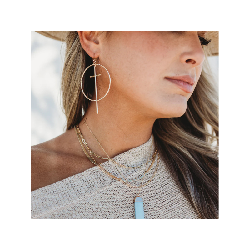 Miracle Gold Hoop