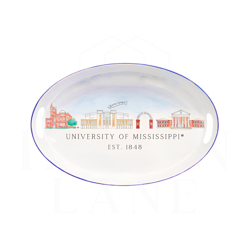 Skyline Oval Tray