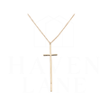 Peyton Cross Necklace, 14.5"