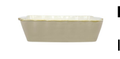 Italian Bakers Cappuccino Medium Rectangular Baker