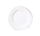 Lastra White Salad Plate