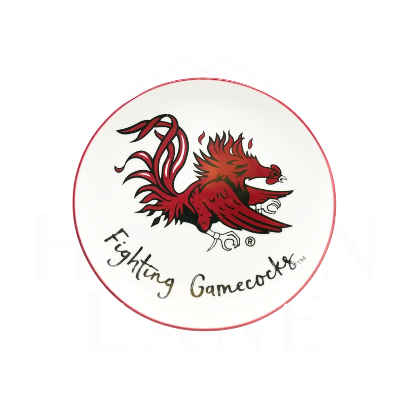 South Carolina Mascot Ceramic Trinket Tray