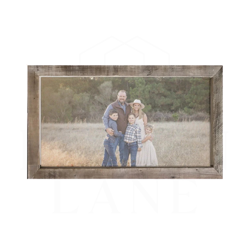 Custom Wood Photo Frame