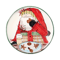 Vietri Old St. Nick Cookie Platter