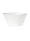Vietri Lastra White Large Stacking Serving Bowl